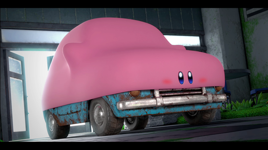 星のカービィ ディスカバリー ほおばりヘンケイ（車）