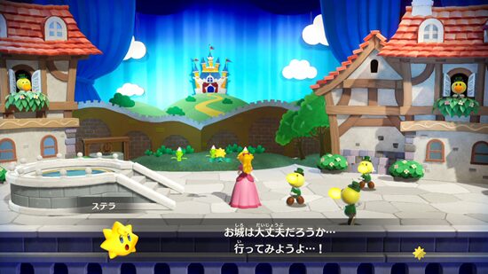 プリンセスピーチ Showtime! のステージ